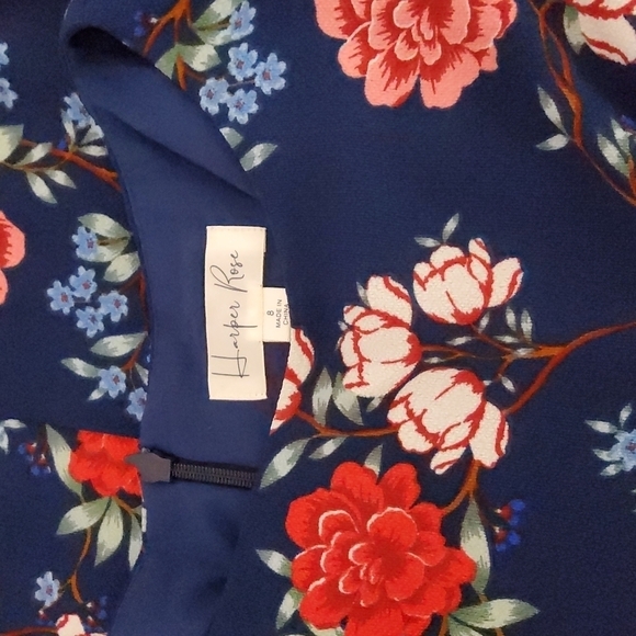 Haper Rose Women's Floral Print Dress - Picture 2 of 5